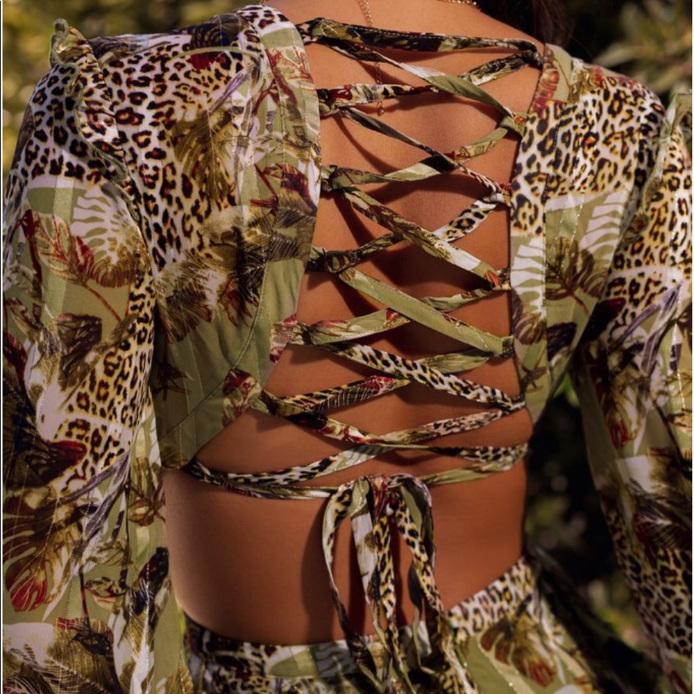 Multi-Print Romper - Picture 3 of 4